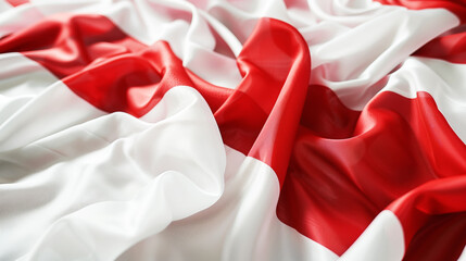 White-red-white canvas of the Belarusian historical national flag