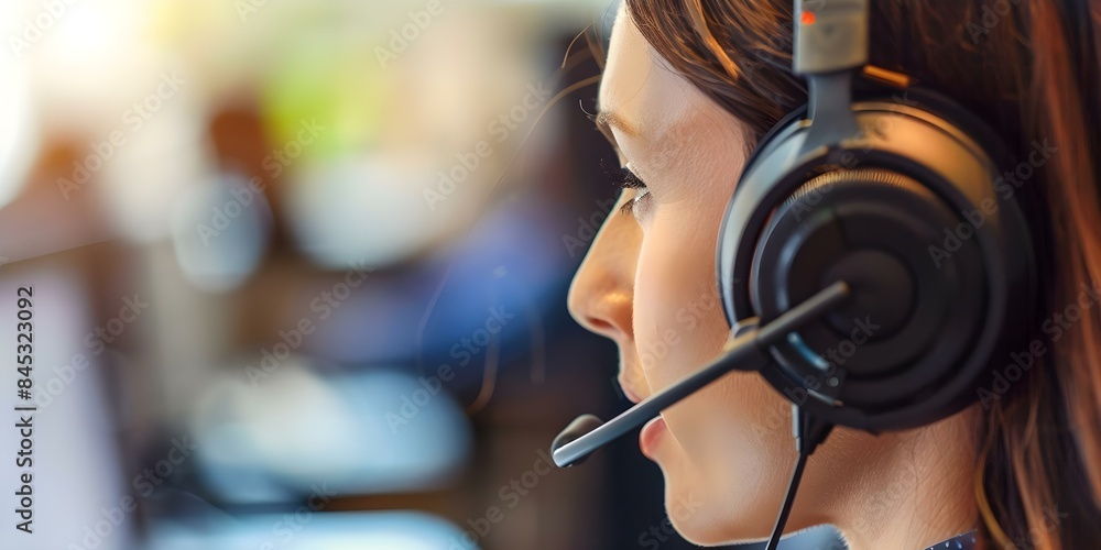 Poster improving online customer service with effective digital communication strategies for satisfaction. 