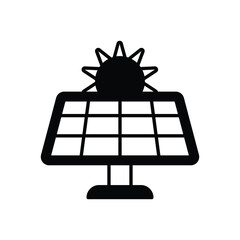 Solar Panel vector icon