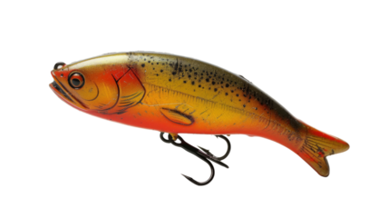 Lure on a transparent background