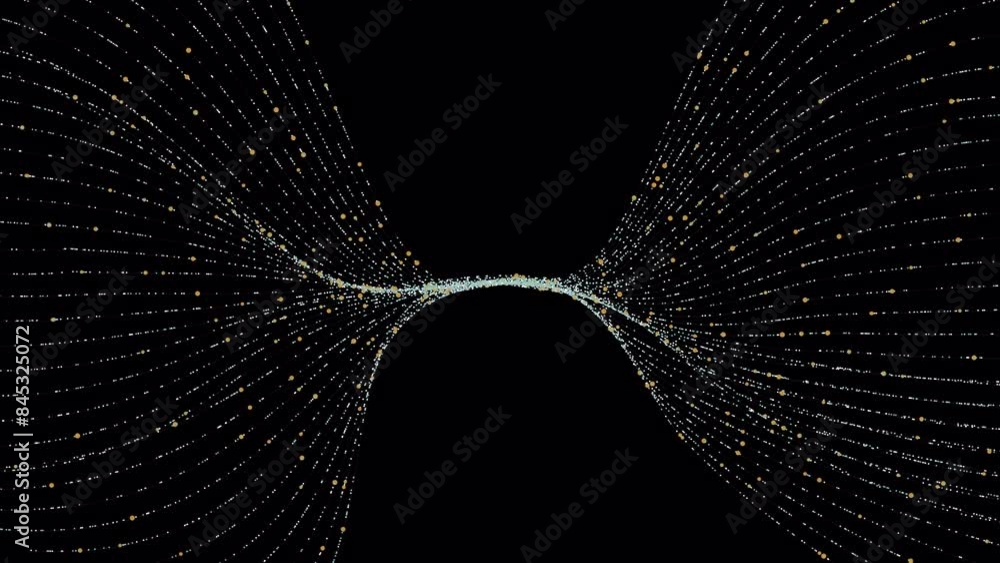 Poster PNG Alpha.Abstract digital dot line particle data background connecting technology concept.