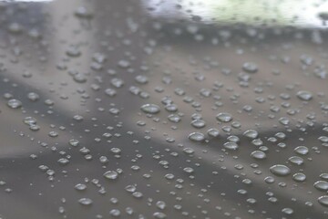 rain drops on the window