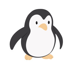 cute penguin illustration