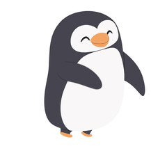 cute penguin illustration