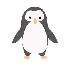 cute penguin illustration