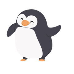 Obraz premium cute penguin illustration