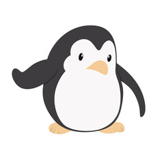cute penguin illustration