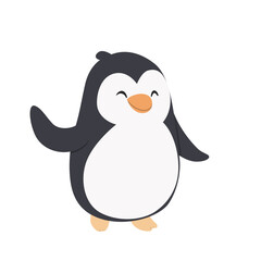 cute penguin illustration
