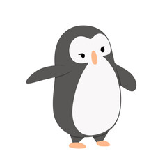 cute penguin illustration