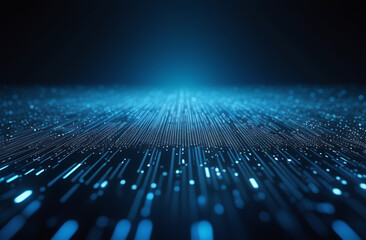 Digital background for tech, AI, data, audio, graphics, and more