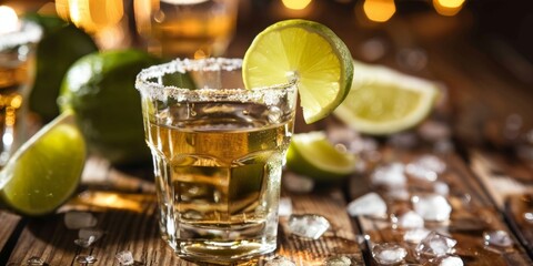 Celebrate National Tequila Day with refreshing cocktails, summer gatherings, and lively cultural festivities. Young friends toasting, socializing, and bonding over shared experiences. 4K high-quality 