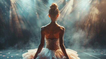 female in ballet outfit