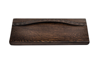 Chinese wooden tea plates of various shapes