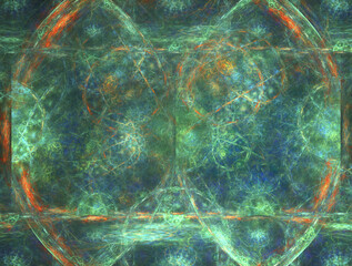 Imaginatory fractal abstract background Image