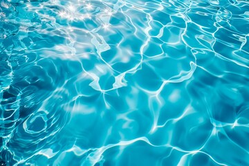 Swimming pool surface. Holidays. Summer season. Skin refreshment