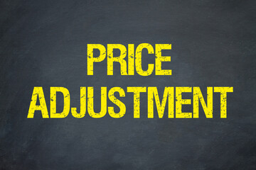 Price adjustment