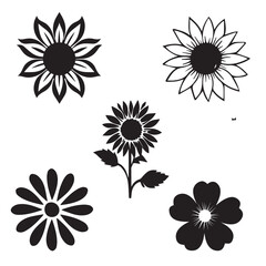 flower vector eps file 