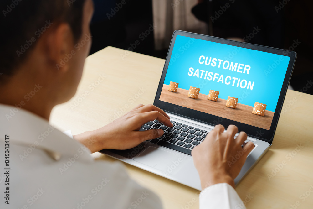 Poster customer satisfaction and evaluation analysis on modish software computer for marketing strategy pla