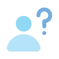 Get your hands on this amazing icon of questioning in modern style