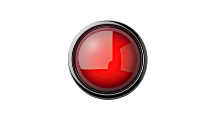 Start button on a transparent background