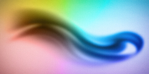 Vibrant abstract gradient with fluid shapes blending pink, blue, green, and yellow hues, creating a dynamic and visually striking effect. Perfect for modern designs, digital art, and backgrounds