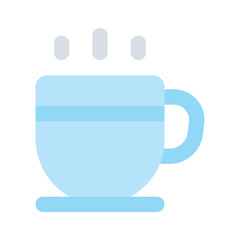 Get this amazing icon teacup in modern style, premium vector
