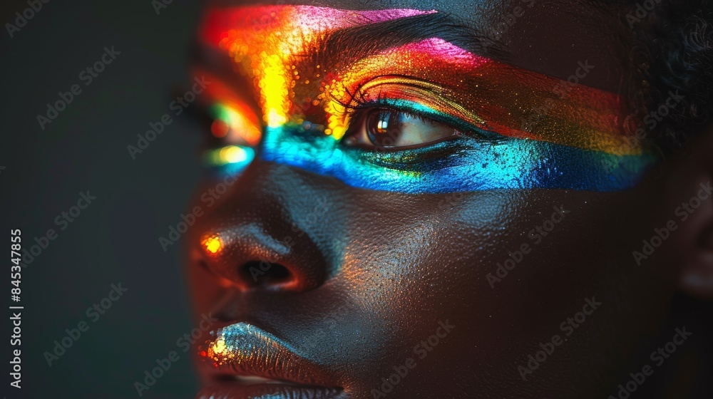 Poster a smooth gradient from dark to light creates a subtle and abstract background
