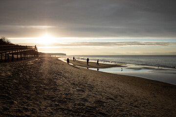 Obraz premium sunset on the beach