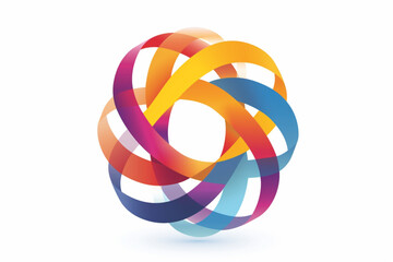 English To Spanish abstract, simple design logo, vector style, isolated on white 