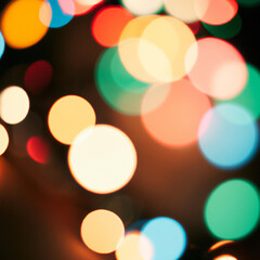 abstract background with bokeh