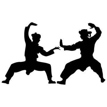 10628-pencak silat silhouette...