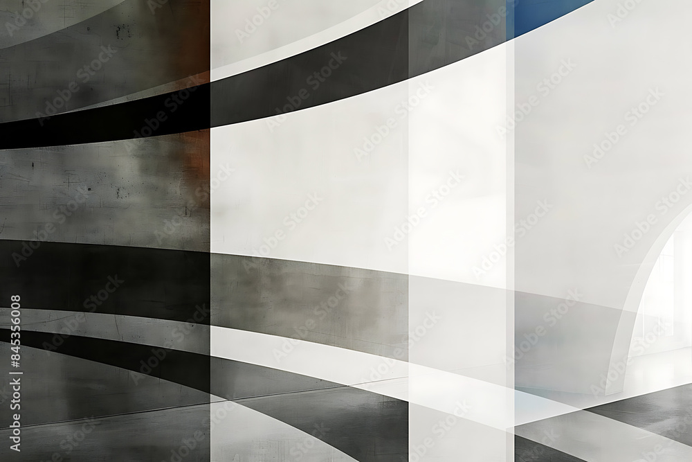 Poster an abstract background with mostly monochrome shapes creates a minimalistic, elegant, and modern vis