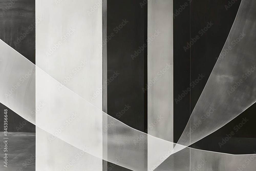 Poster an abstract background with mostly monochrome shapes creates a minimalistic, elegant, and modern vis