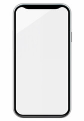 Smartphone isolated on white