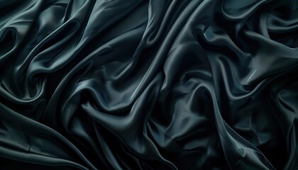 Obraz premium black silk