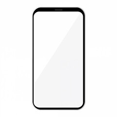 Smartphone isolated on white