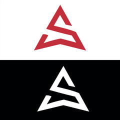 modern letter s logo design vector template