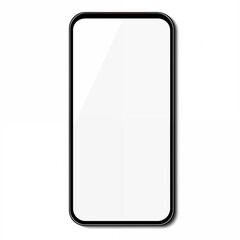 Smartphone isolated on white