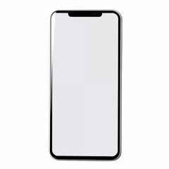 Smartphone isolated on white