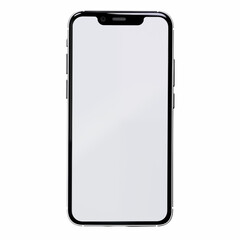 Smartphone isolated on white