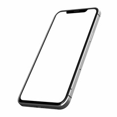 Smartphone isolated on white