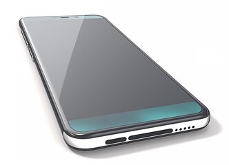Smartphone isolated on white