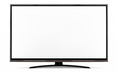 lcd tv monitor isolated
