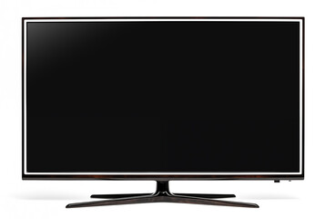 lcd tv monitor isolated