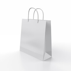 white paper bag