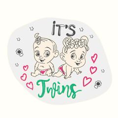 Its Twins, Girl and Girl, Gender Reveal Party