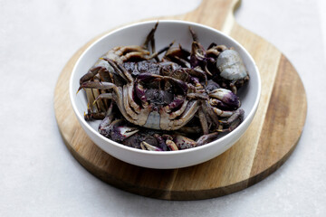 Preserved crabs for ingredient thai food
