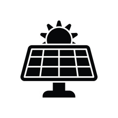 Solar Panel vector icon