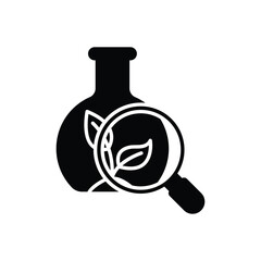 Natural Research vector icon