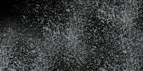 Black and white stain rusty metal texture old terrazzo surface isolated overlay decorative vintage vector background.